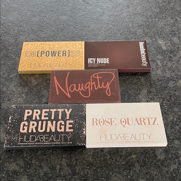 Huda Pretty Grunge Eyeshadow Palette shades every day & night glam-grunge hot af - Picture 13 of 14